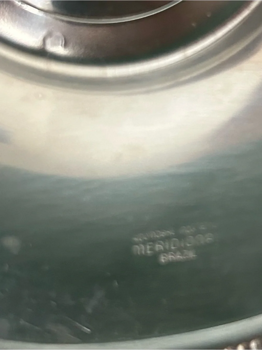 Meridional Brazil signed Stainless Steel Cover Casserole Dish